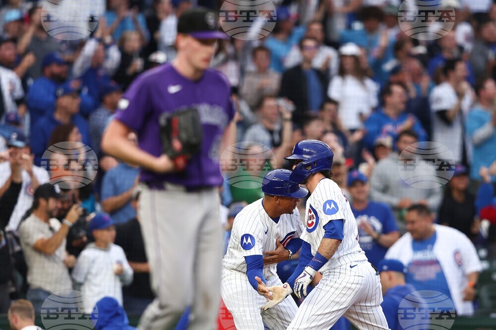 Rockies Cubs Baseball