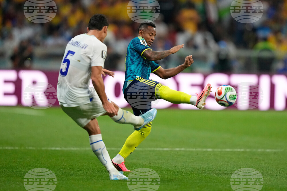 Colombia Uzbekistan WCup Soccer