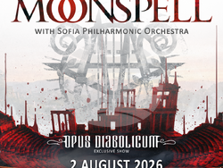 Софийската филхармония става част от концерта на Moonspell, визия –  BGTSC