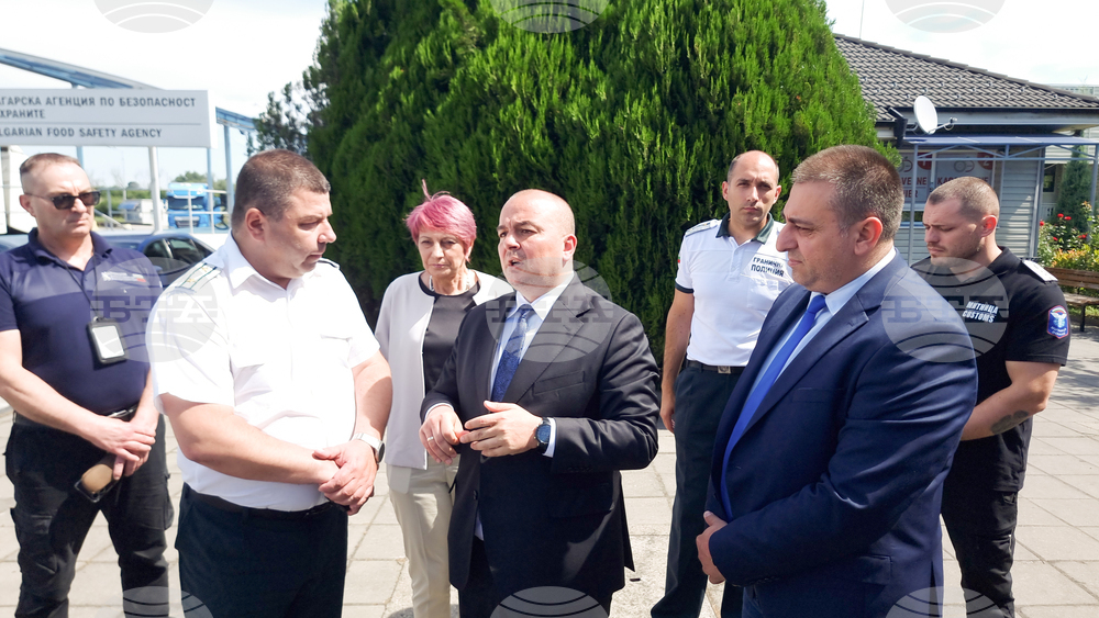 ГКПП „Капитан Андреево“ - министър Пламен Абровски - инспекция