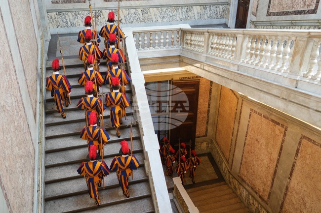 APTOPIX Vatican Daily Life