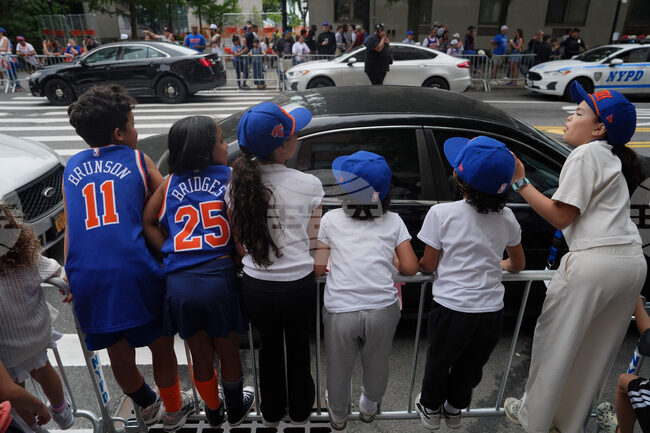 Knicks Championship Parade Basketball