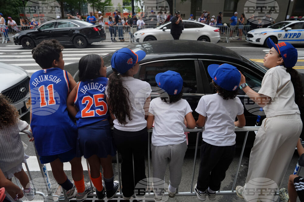 Knicks Championship Parade Basketball