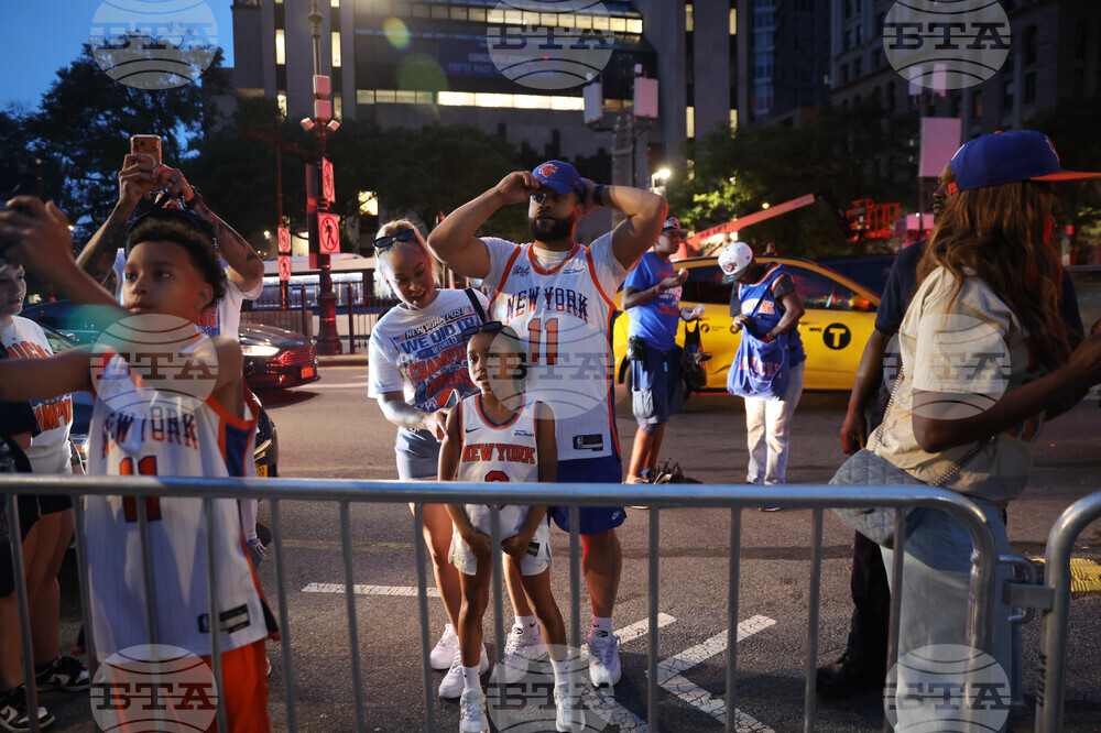 Knicks Championship Parade Basketball