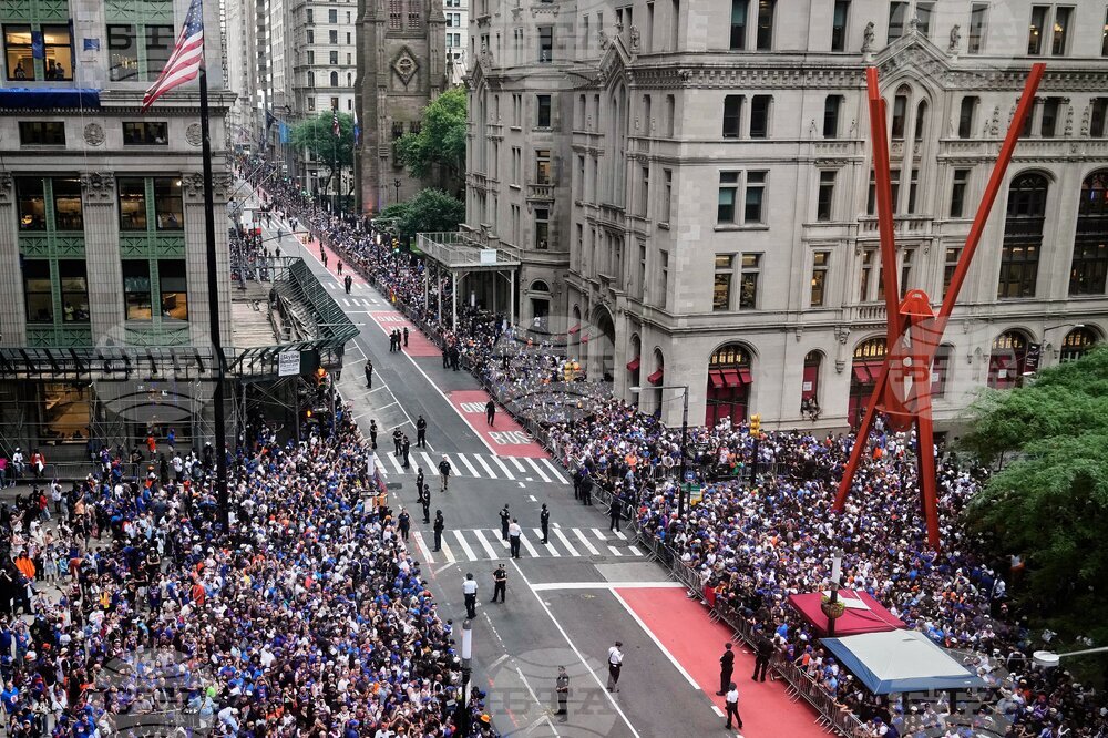 Knicks Championship Parade Basketball
