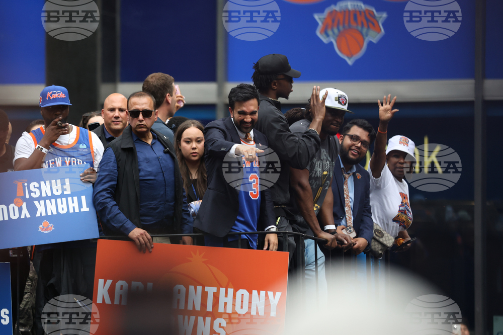 Knicks Championship Parade Basketball