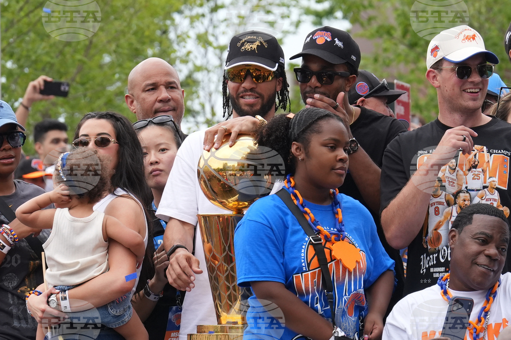Knicks Championship Parade Basketball