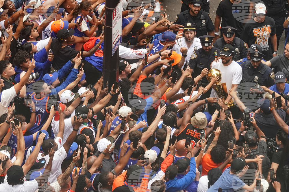 Knicks Championship Parade Basketball