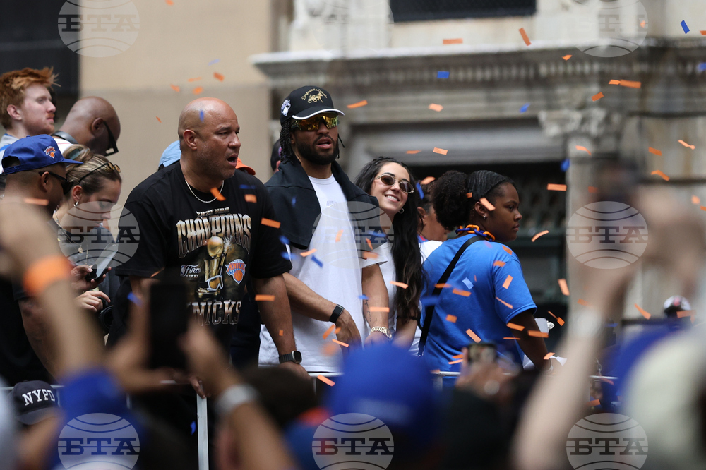 Knicks Championship Parade Basketball