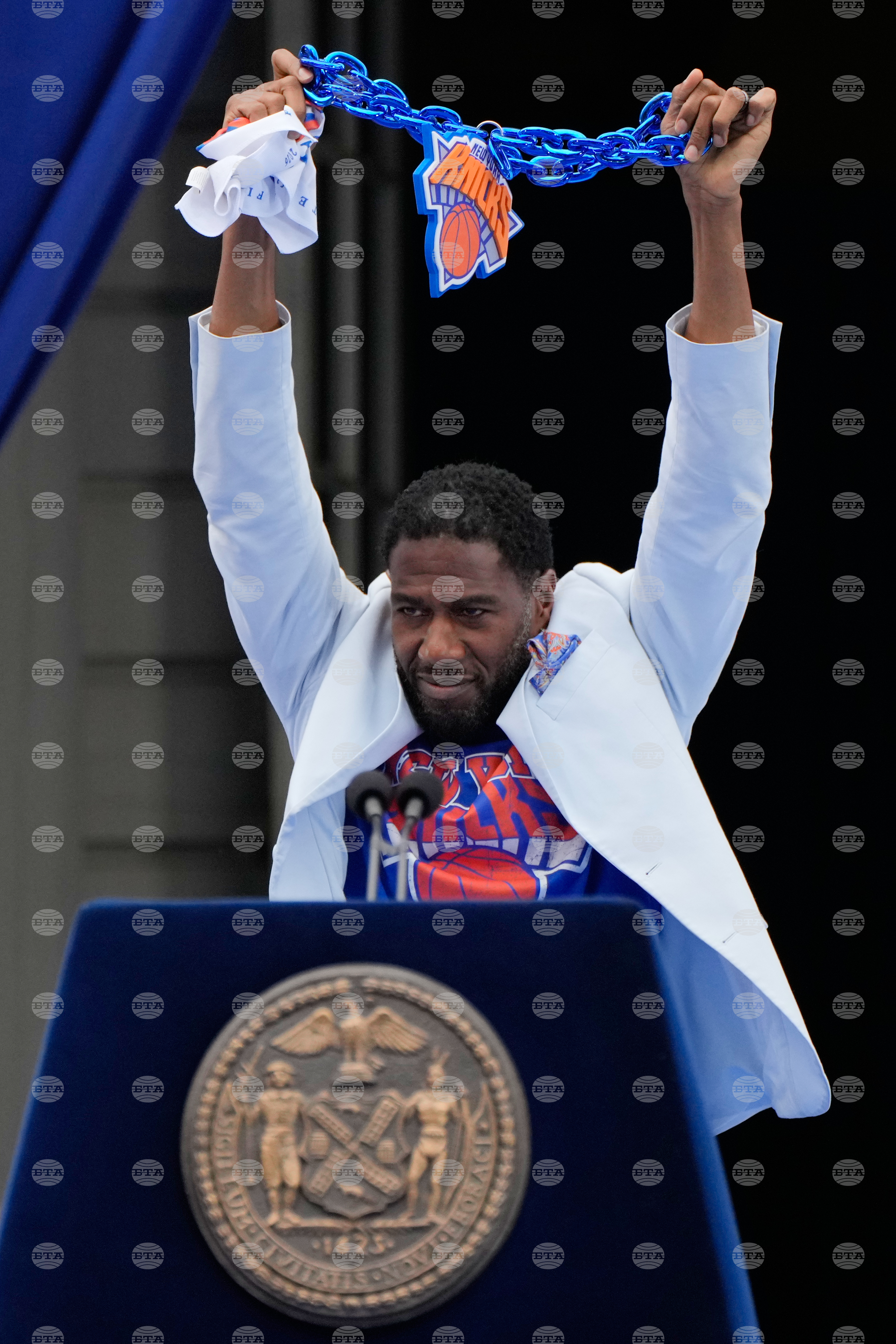 Knicks Championship Parade Basketball