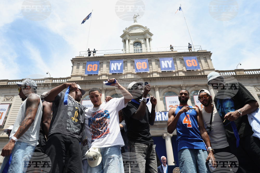 Knicks Championship Parade Basketball