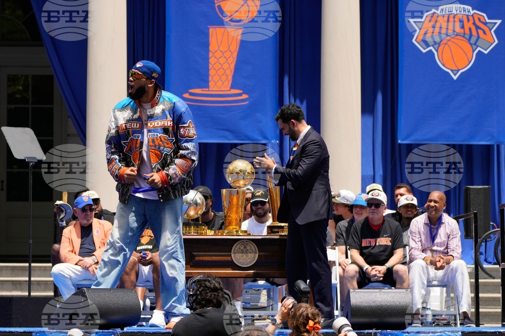 Knicks Championship Parade Basketball