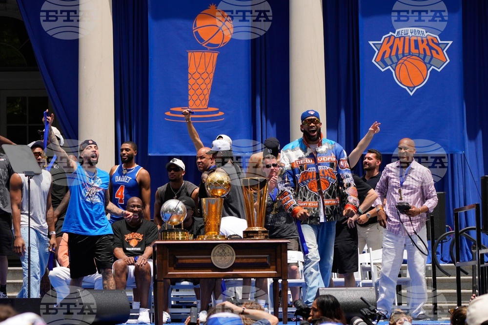 Knicks Championship Parade Basketball