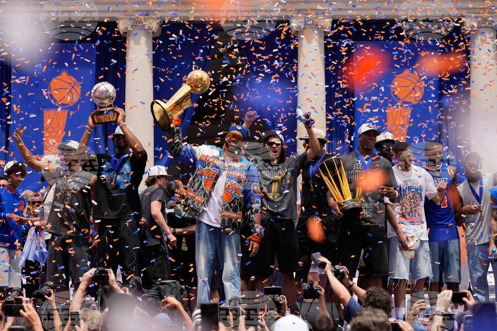 Knicks Championship Parade Basketball