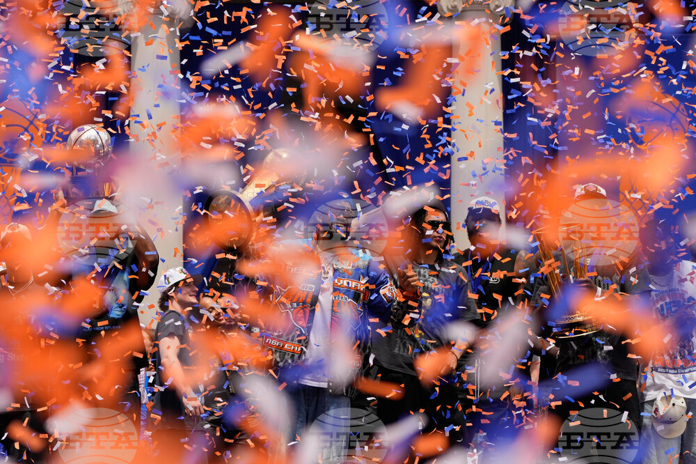 Knicks Championship Parade Basketball