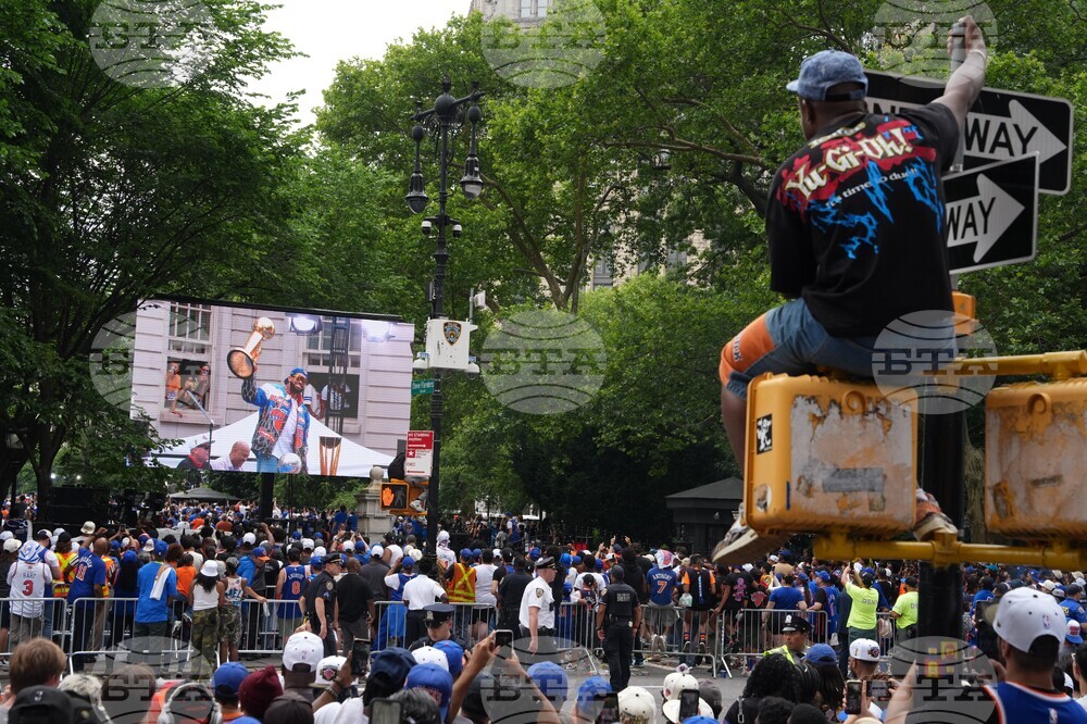 Knicks Championship Parade Basketball