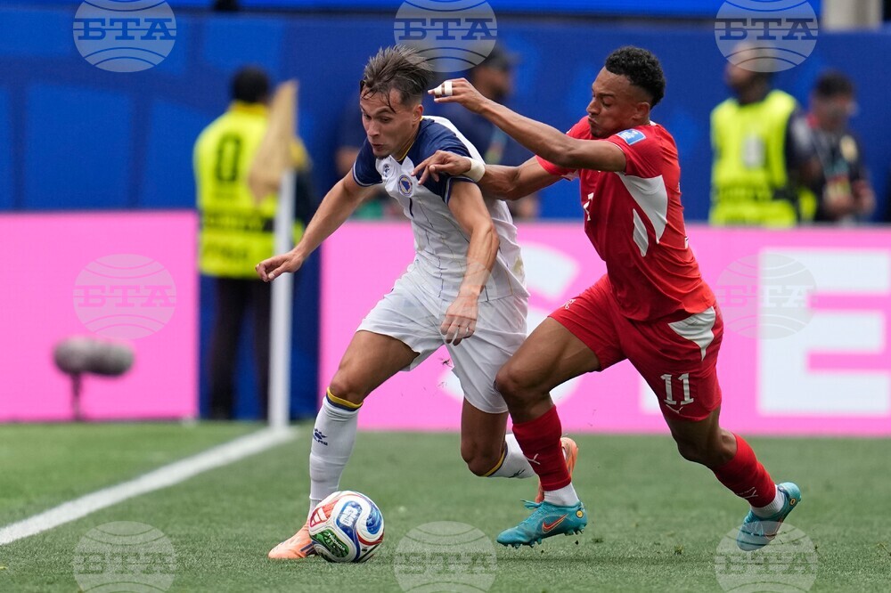 Bosnia Switzerland WCup Soccer