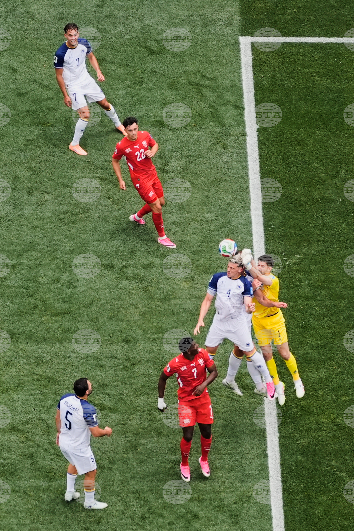 Bosnia Switzerland WCup Soccer