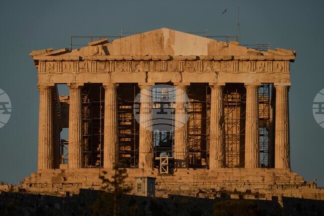 APTOPIX Greece Acropolis