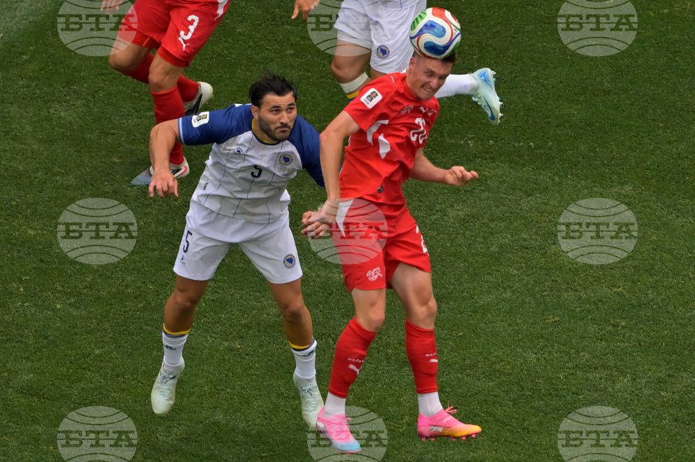 Bosnia Switzerland WCup Soccer