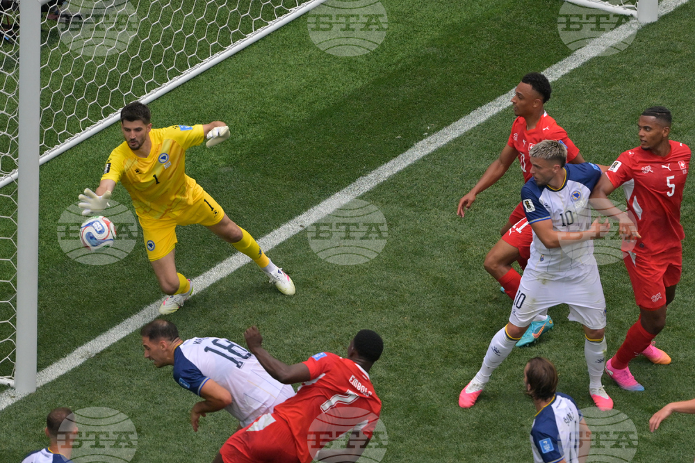 Bosnia Switzerland WCup Soccer