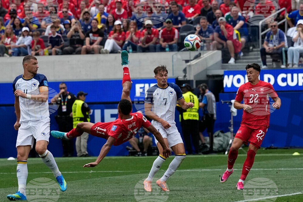 Bosnia Switzerland WCup Soccer
