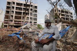 APTOPIX India Plane Crash Anniversary