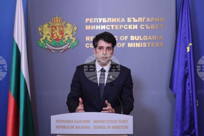 Министерски съвет - Атанас Пеканов - изявление