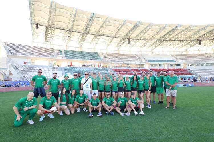 Bulgaria Sends Record Number of Athletes to Balkan Athletics Championships in Volos