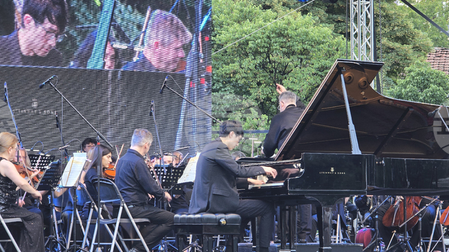 Виртуозният американски пианист Ерик Лу се качи на сцената на Класик Open Air в Пловдив
