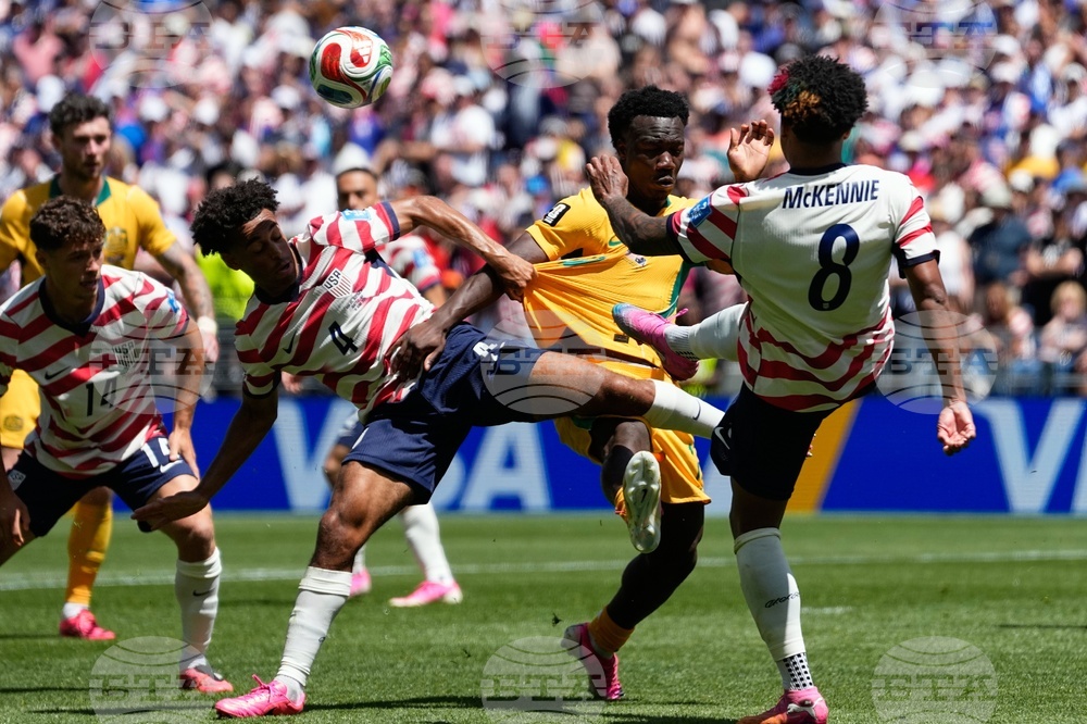 Australia US WCup Soccer