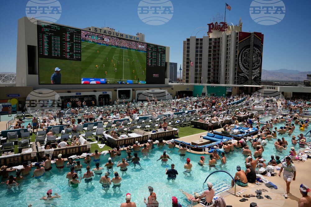 APTOPIX Las Vegas WCup Soccer Reaction