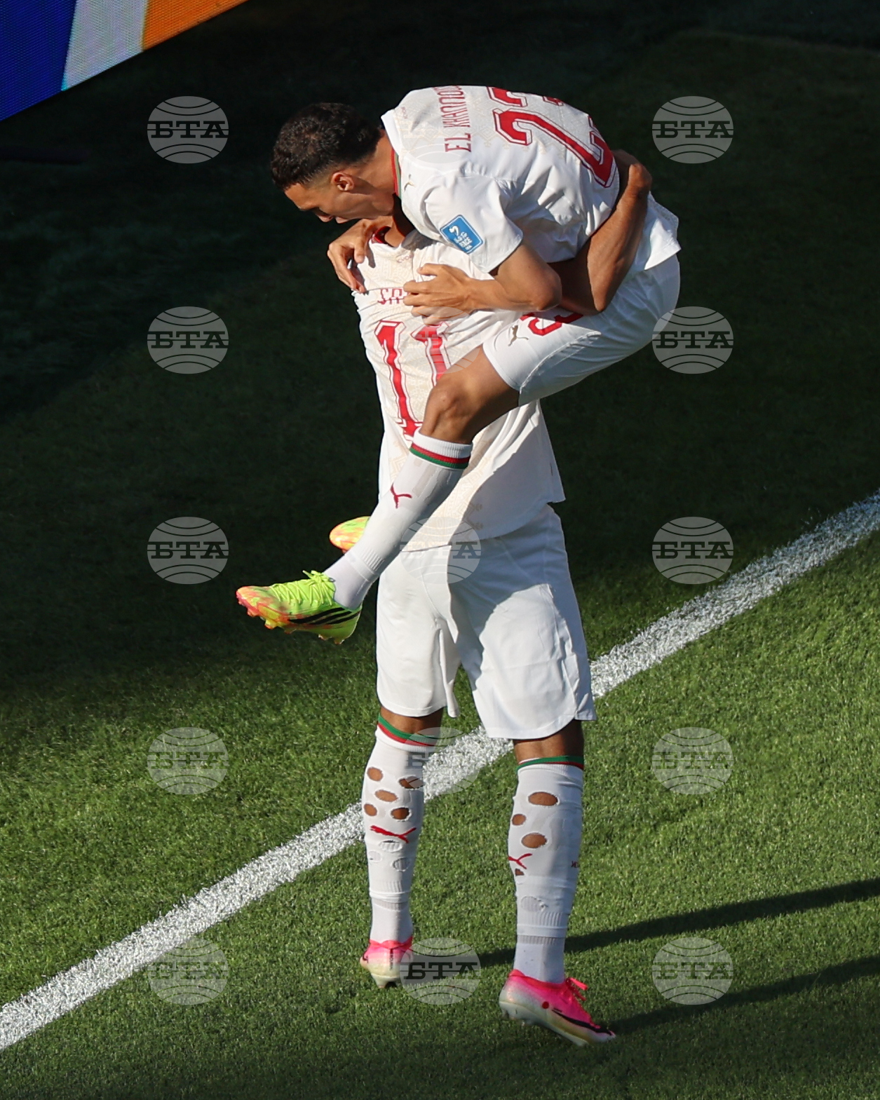 Morocco Scotland WCup Soccer