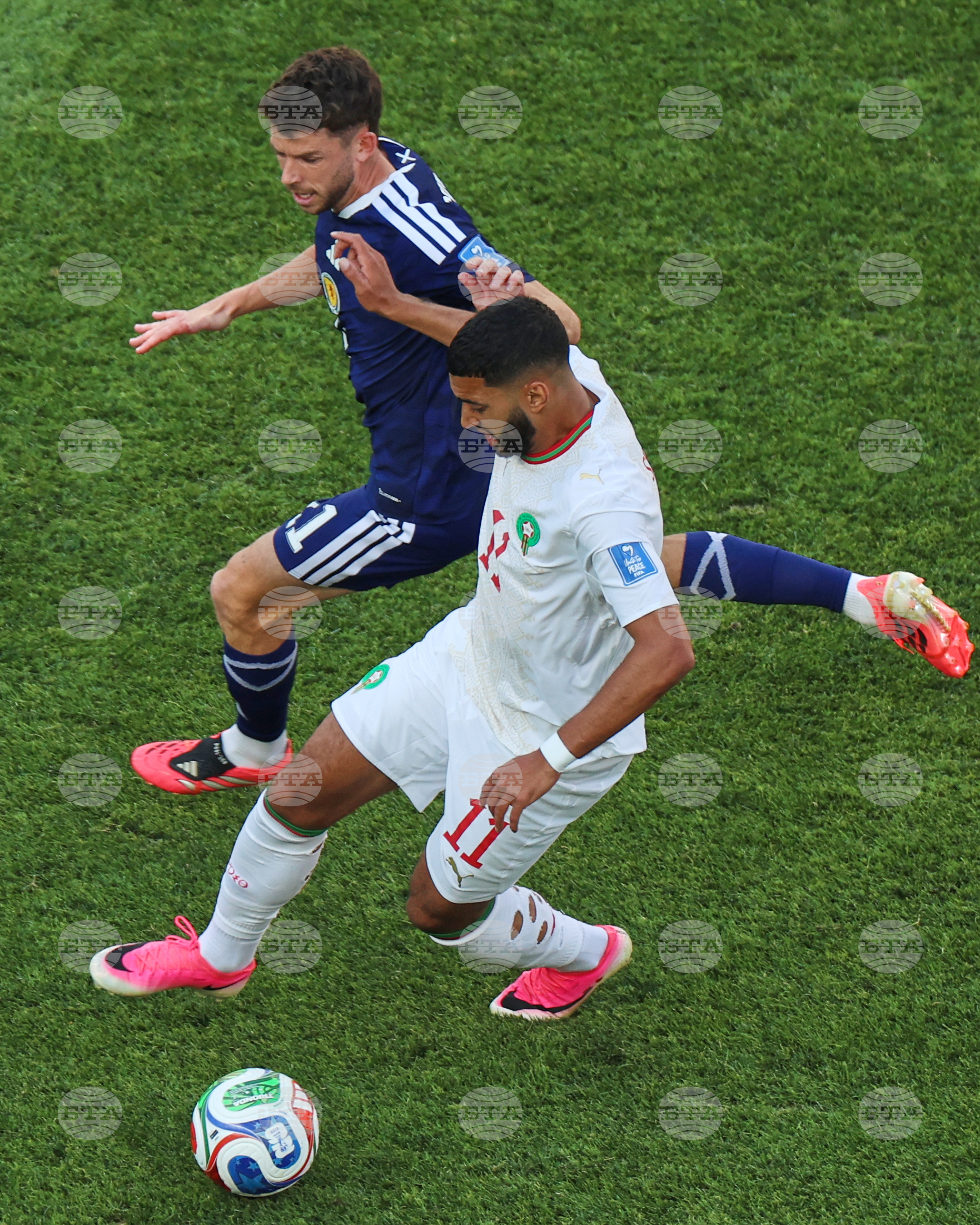 Morocco Scotland WCup Soccer