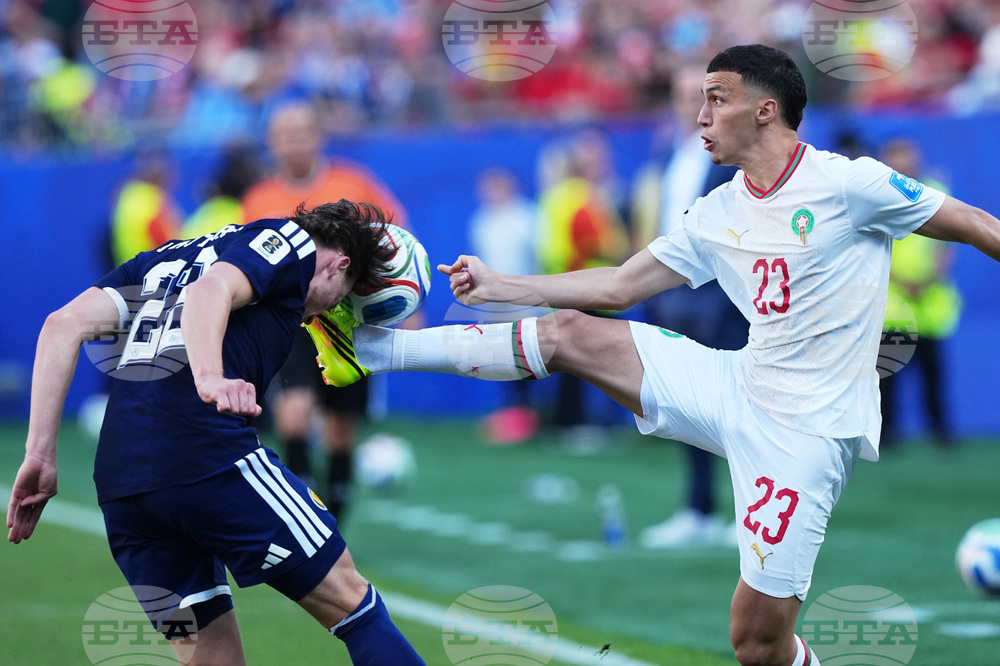 Morocco Scotland WCup Soccer