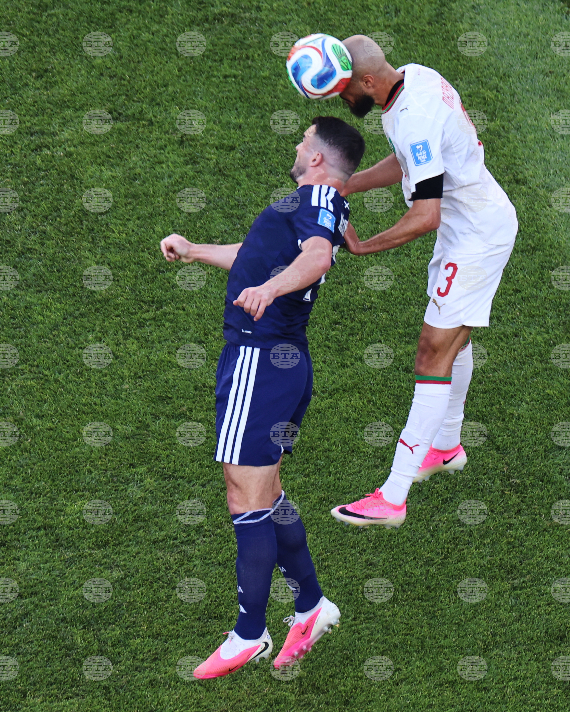 Morocco Scotland WCup Soccer