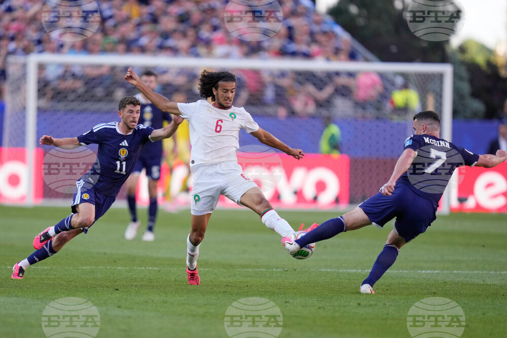 Morocco Scotland WCup Soccer