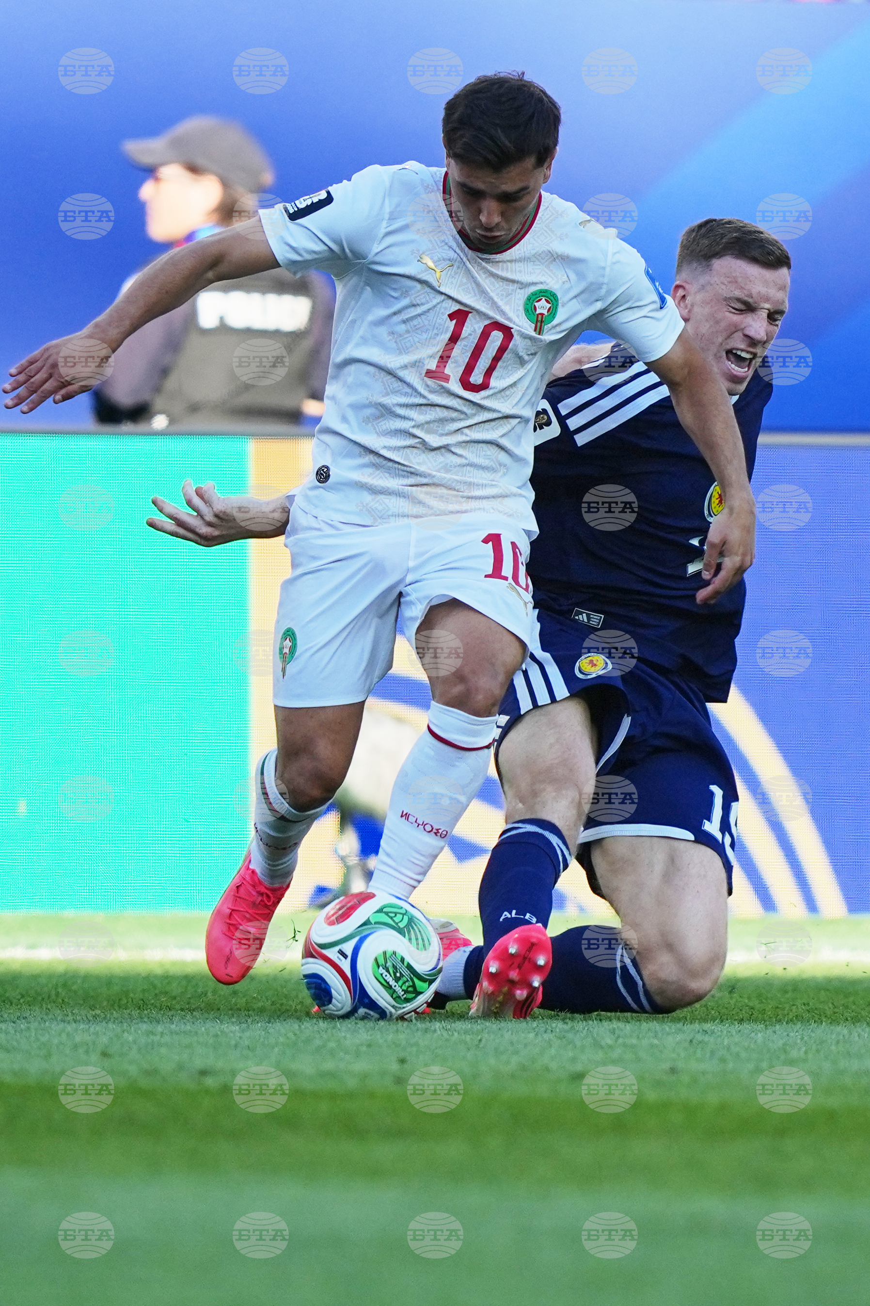 Morocco Scotland WCup Soccer