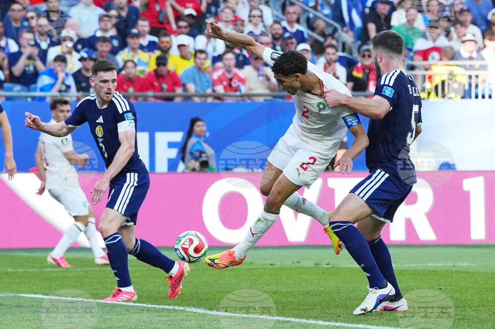 Morocco Scotland WCup Soccer