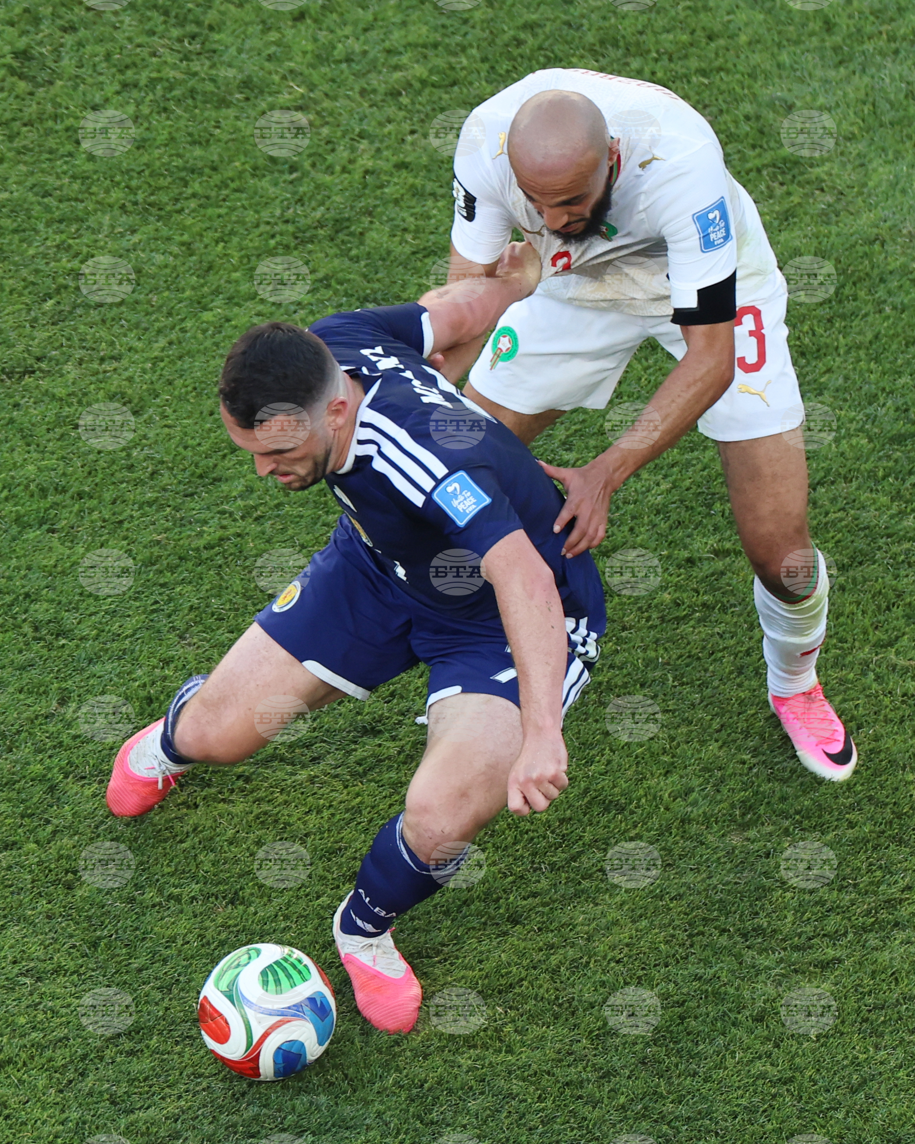 Morocco Scotland WCup Soccer