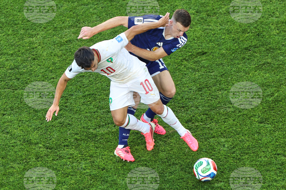 Morocco Scotland WCup Soccer