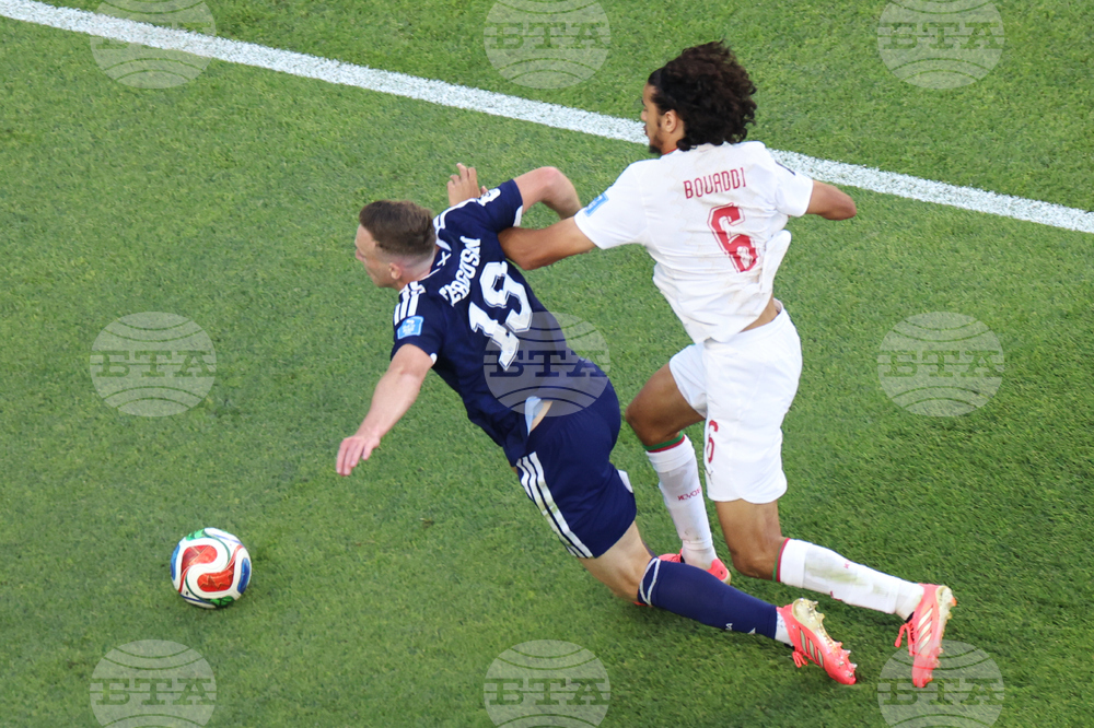 Morocco Scotland WCup Soccer