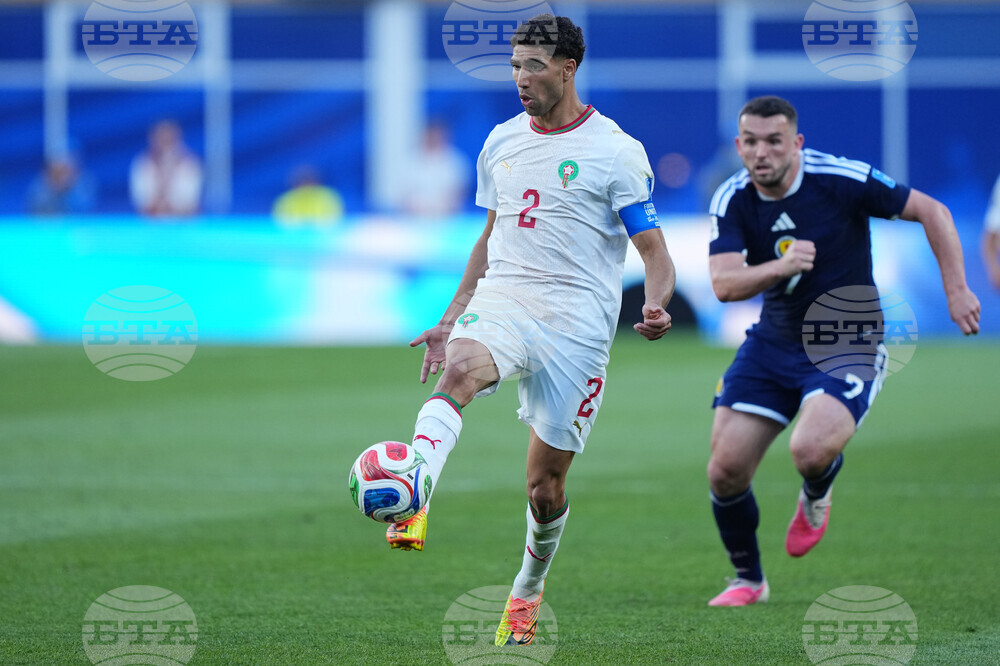 Morocco Scotland WCup Soccer