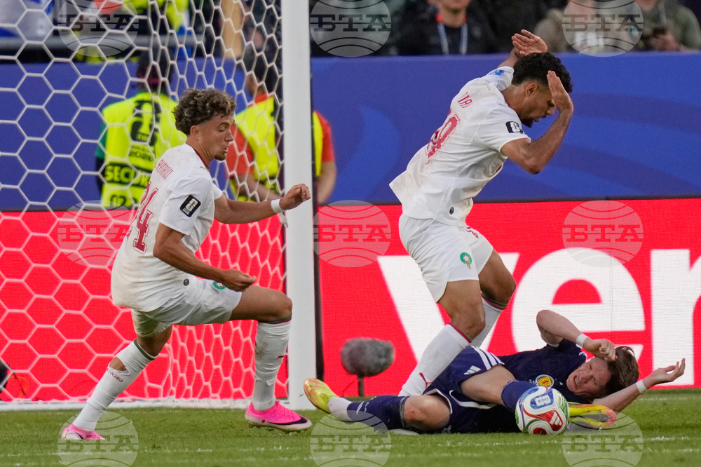 Morocco Scotland WCup Soccer