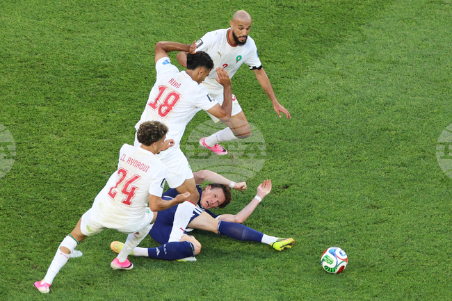 CORRECTION Morocco Scotland WCup Soccer
