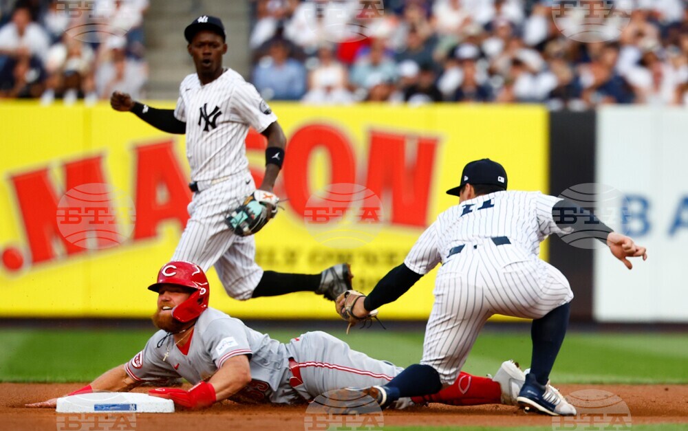Reds Yankees Baseball