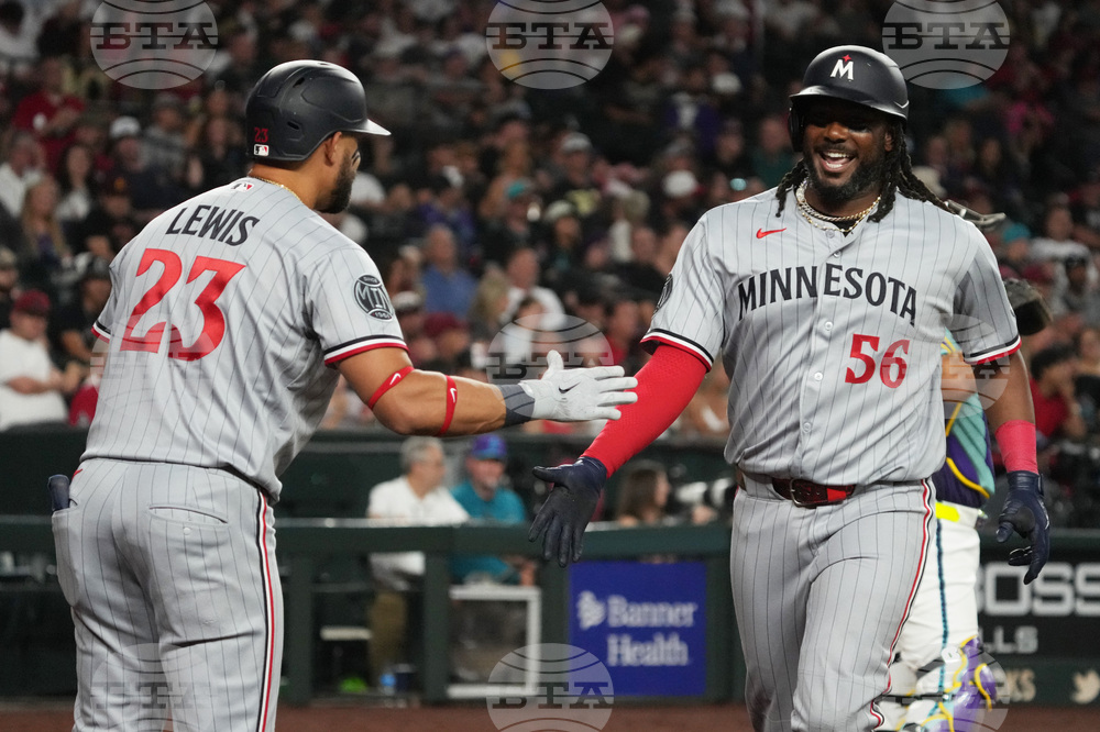 Twins Diamondbacks Baseball