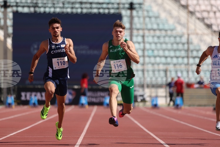 Hristo Iliev Wins 100m Title at Balkan Championships in Volos