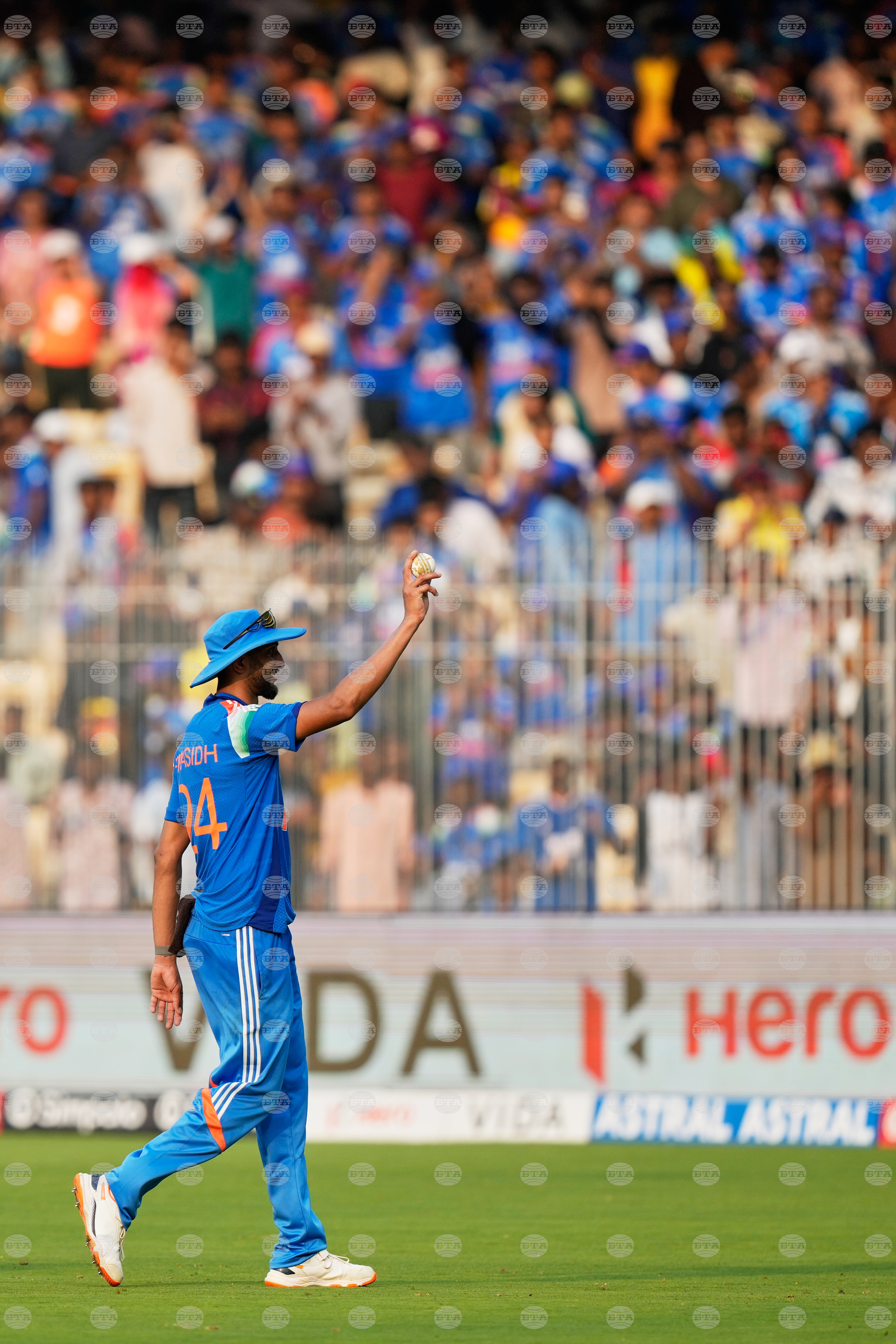 APTOPIX India Afghanistan Cricket