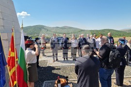 Република Северна Македония - Дойран - паметник - годишнина - генерал-майор Константин Каварналиев